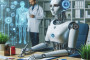 Робот с искусственным интеллектом приглашает алматинцев в поликлинику