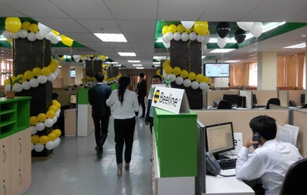 Открытие Call-центра Beeline в Шымкенте Открытие Call-центра Beeline в Шымкенте