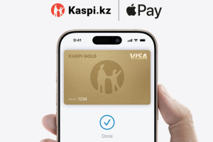 Kaspi Gold теперь в Apple Pay